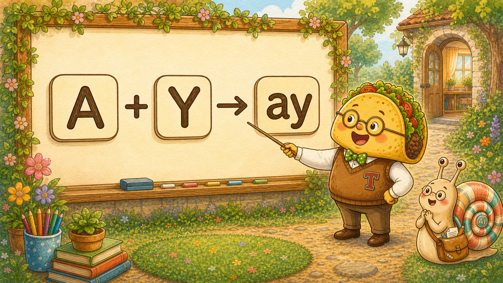 A and Y say ay