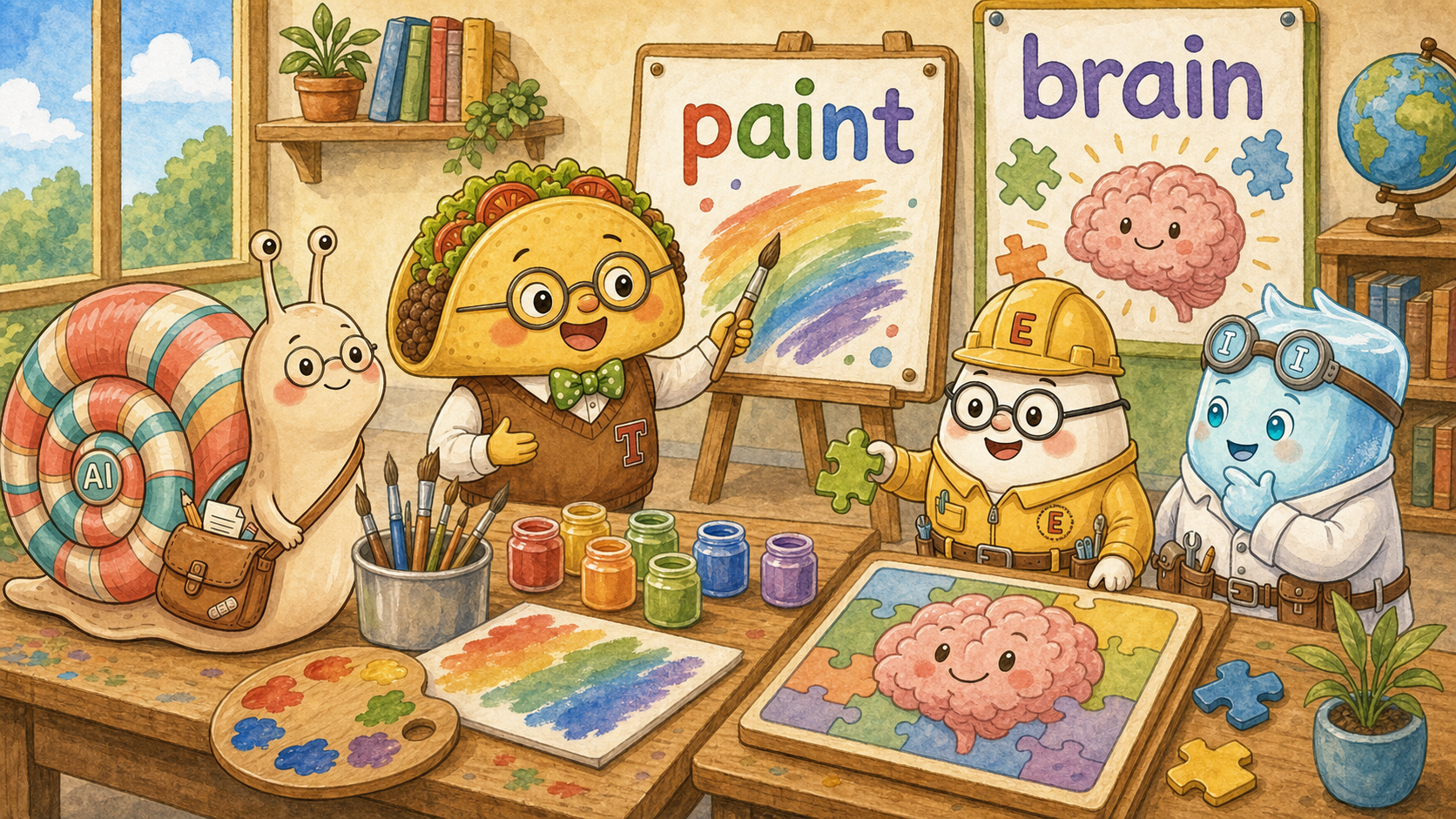 paint brain