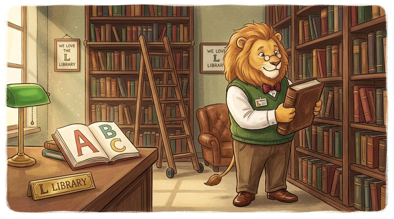 Librarian Lion